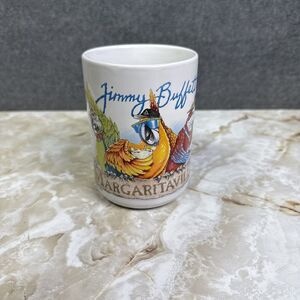 Jimmy Buffetts Margaritaville Coffee Mug Cup Fins To The Left Vintage 2000